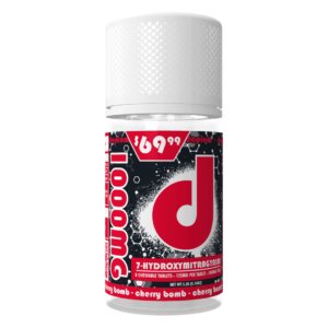 1000MG 7-OH Chewable Tablets - Cherry Bomb
