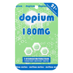 180MG 7-OH Chewable Tablets - Mellow Melon