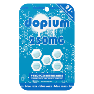 250MG 7-OH Chewable Tablets - Blue Razz