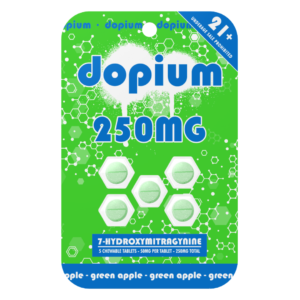 250MG 7-OH Chewable Tablets - Green Apple