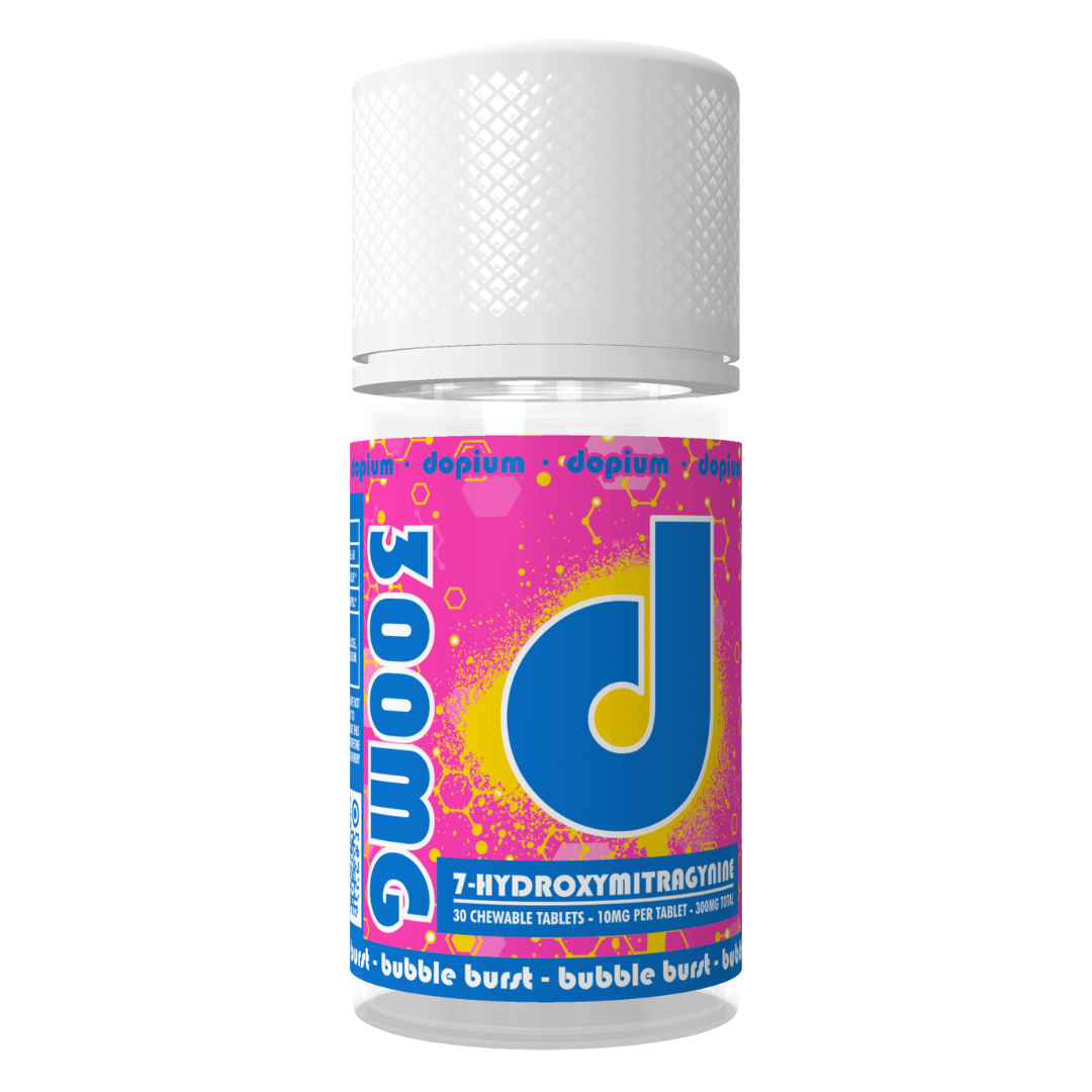 300MG 7-OH Chewable Tablets - Bubble Burst