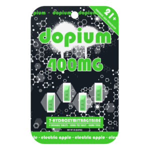 400MG 7-OH Chewable Bars - Electric Apple